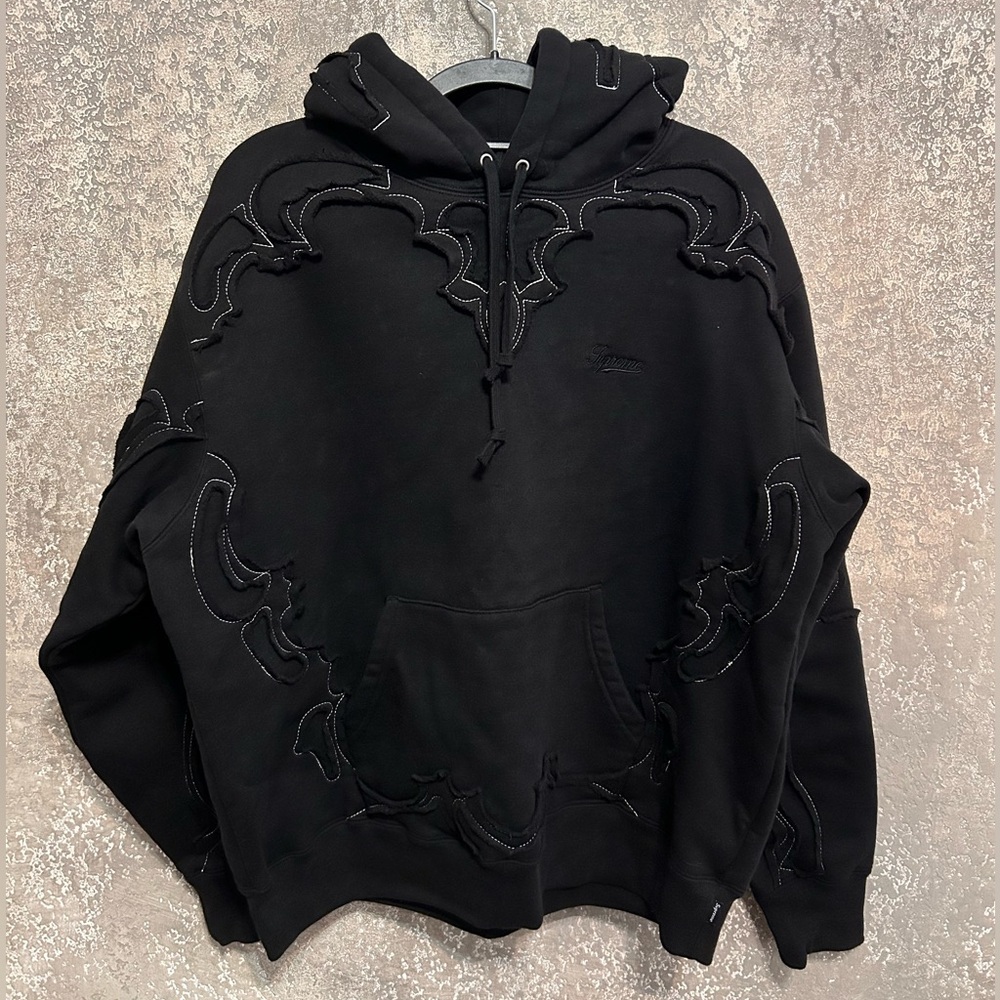 Supreme Black Hoodie